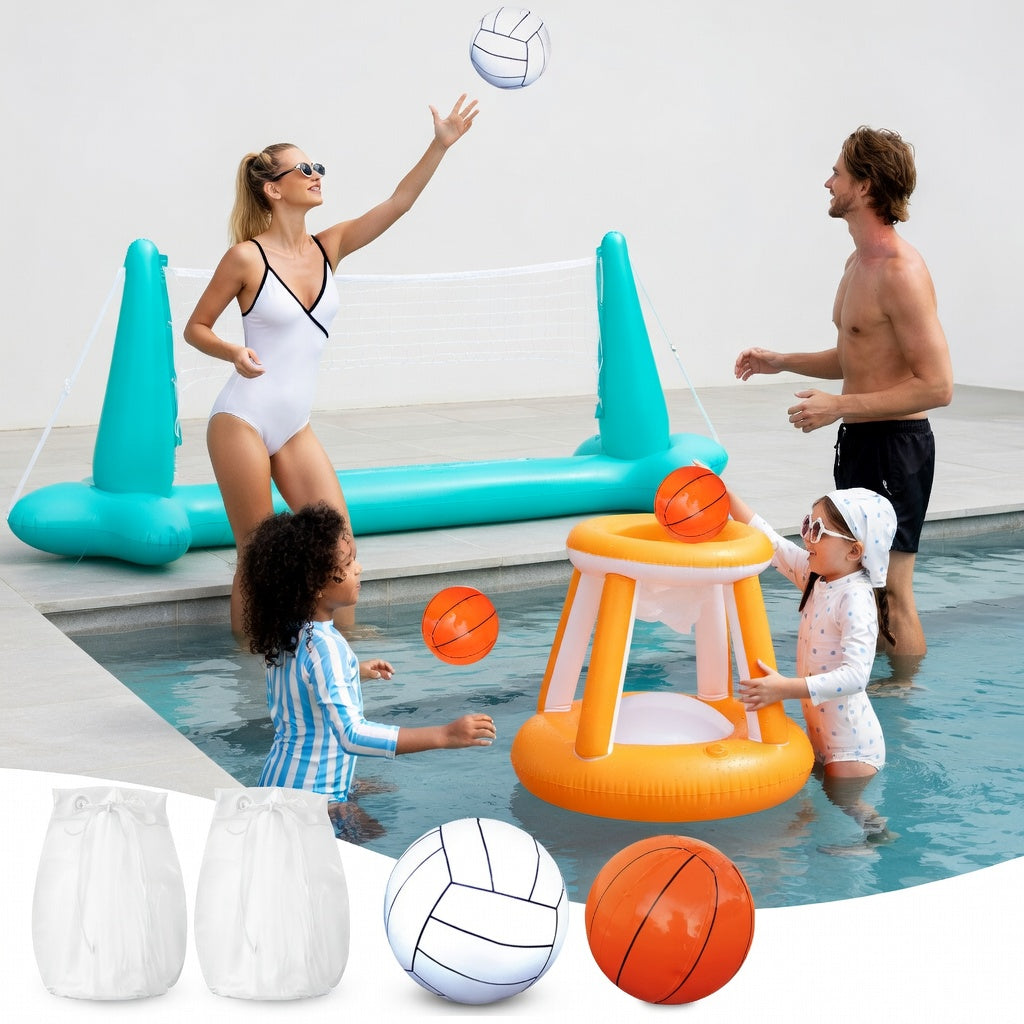 A pool day that keeps everyone playing
