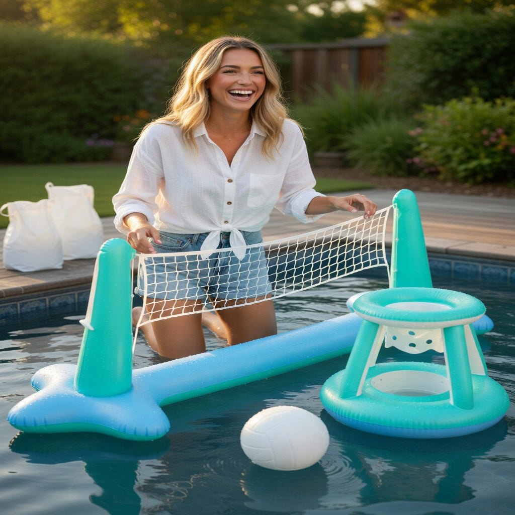 Pool Game Float Set for Water Sports Fun