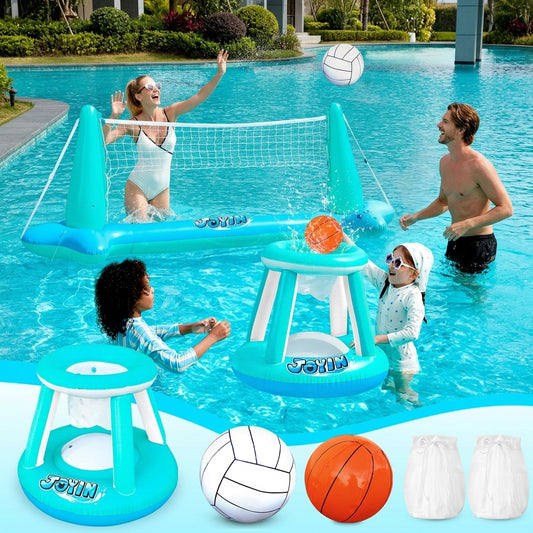 Pool Game Float Set for Water Sports Fun